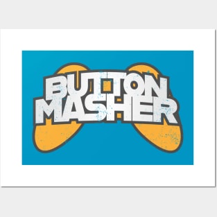 Button Masher Bad Gamer Posters and Art